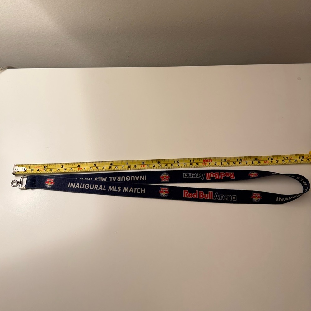 Red Bull New York Inaugural MLS Soccer Match Lanyard